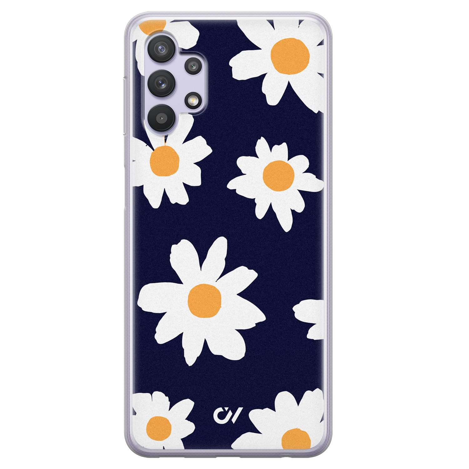 Casevibes Samsung Galaxy A32 5G hoesje siliconen - Sweet Daisies