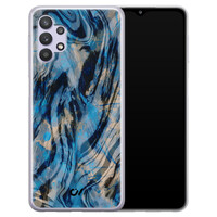 Casevibes Samsung Galaxy A32 5G hoesje siliconen - Zebra x Leopard