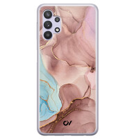 Casevibes Samsung Galaxy A32 5G hoesje siliconen - Marble Clouds