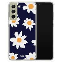 Casevibes Samsung Galaxy S21 FE  hoesje siliconen - Sweet Daisies