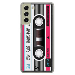 Casevibes Samsung Galaxy S21 FE hoesje siliconen - Cassette