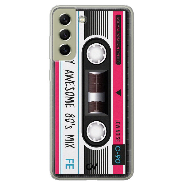 Casevibes Samsung Galaxy S21 FE hoesje siliconen - Cassette