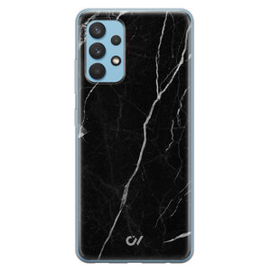 Casevibes Samsung Galaxy A32 4G hoesje siliconen - Marble Noir