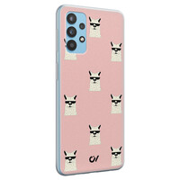 Casevibes Samsung Galaxy A32 4G hoesje siliconen - Lama Print