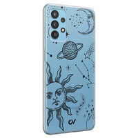 Casevibes Samsung Galaxy A32 4G hoesje siliconen - Zodiac Sterrenstelsel