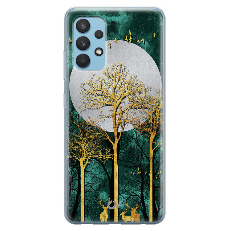 Casevibes Samsung Galaxy A32 4G hoesje siliconen - Noorderlicht