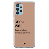 Casevibes Samsung Galaxy A32 4G  hoesje siliconen - Wabi Sabi