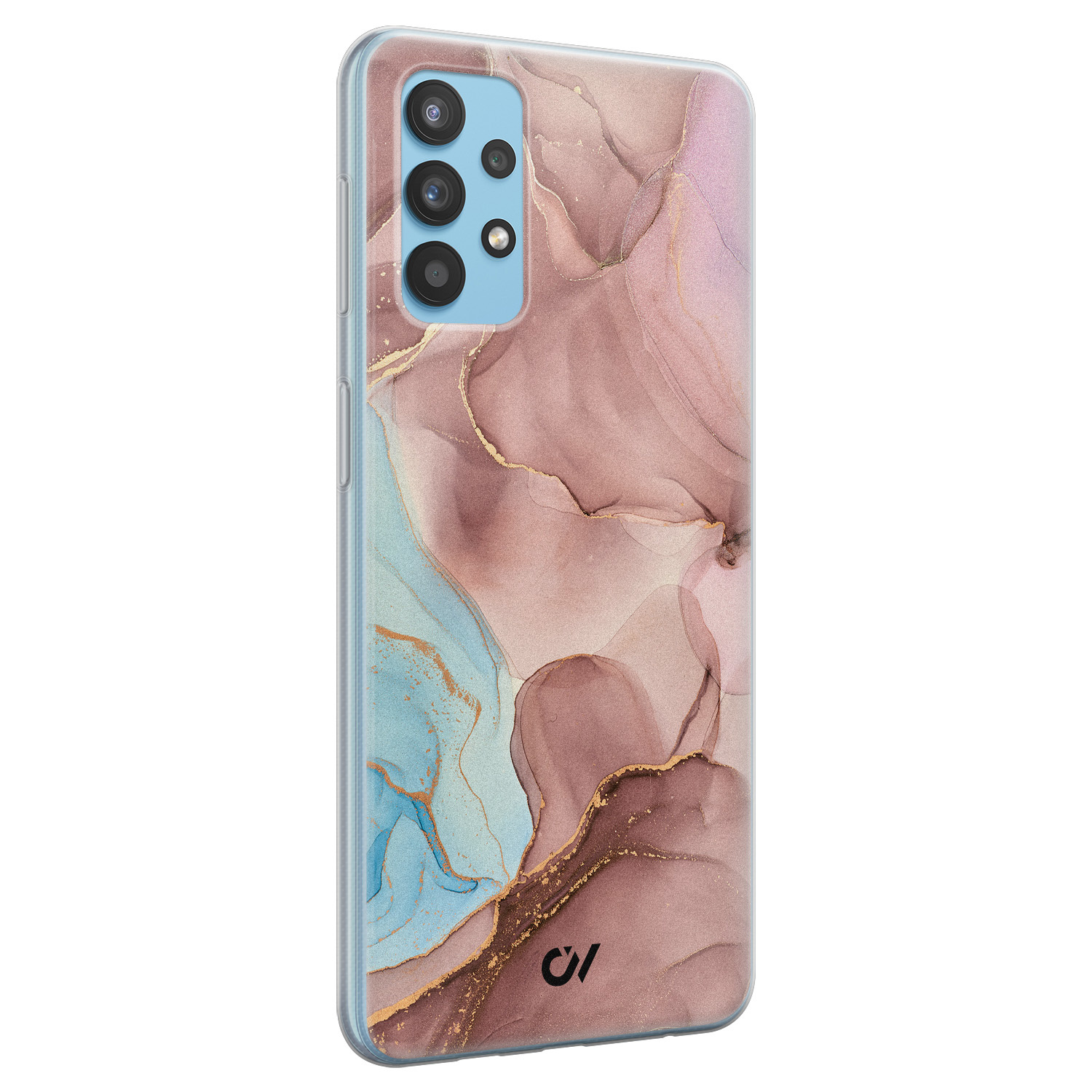 Casevibes Samsung Galaxy A32 4G  hoesje siliconen - Marble Clouds