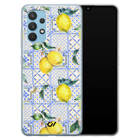 Casevibes Samsung Galaxy A32 4G hoesje siliconen - Citroenen