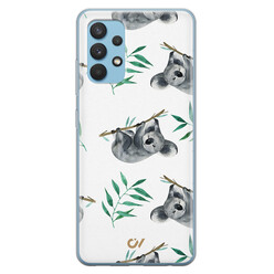 Casevibes Samsung Galaxy A32 4G hoesje siliconen - Koala Print