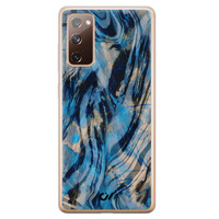 Casevibes Samsung Galaxy S20 FE hoesje siliconen - Zebra x Leopard