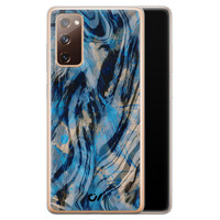 Casevibes Samsung Galaxy S20 FE hoesje siliconen - Zebra x Leopard