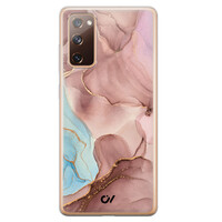 Casevibes Samsung Galaxy S20 FE hoesje siliconen - Marble Clouds