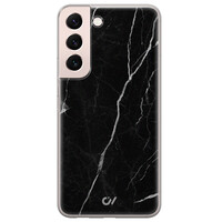 Casevibes Samsung Galaxy S22 hoesje siliconen - Marble Noir