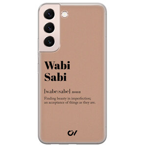 Casevibes Samsung Galaxy S22 hoesje siliconen - Wabi Sabi