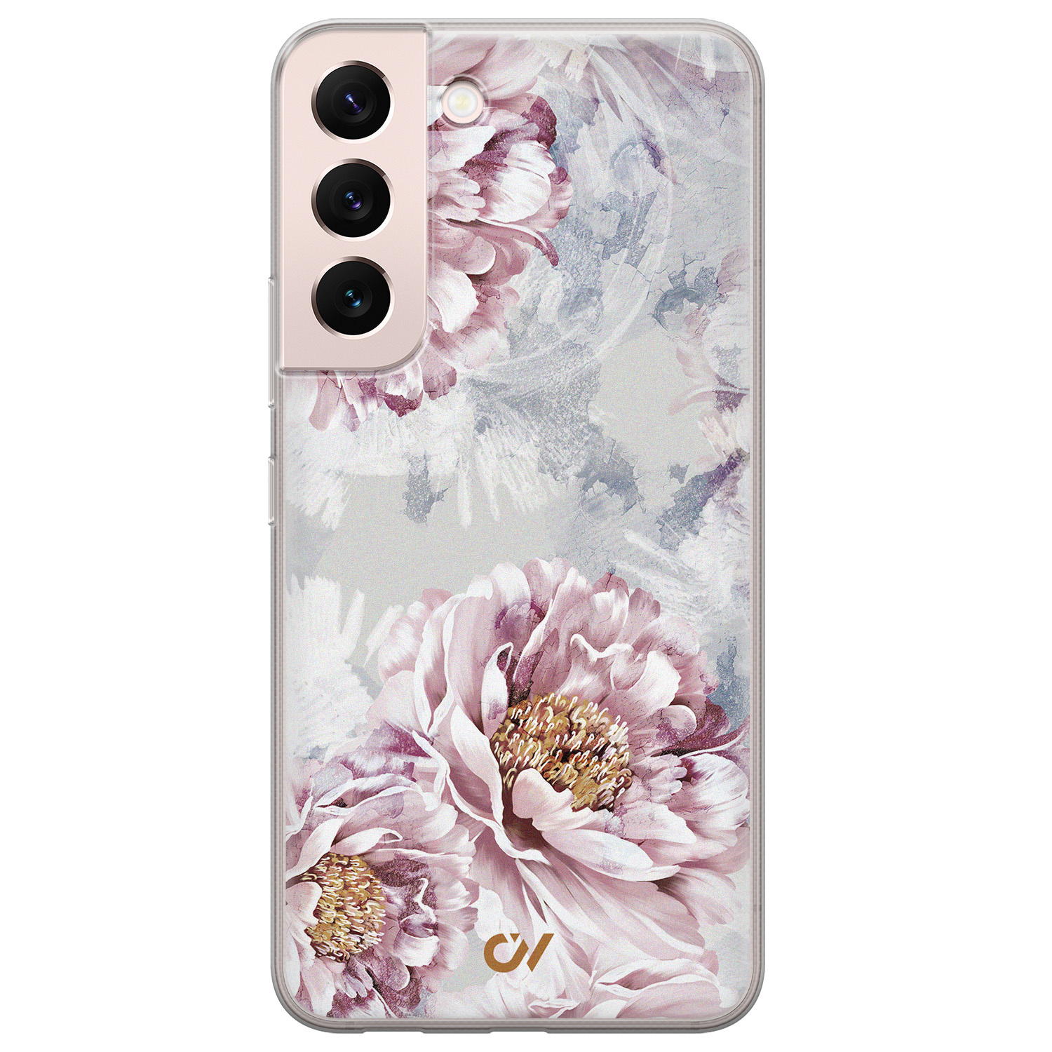 Casevibes Samsung Galaxy S22 hoesje siliconen - Floral Print