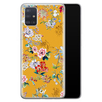 Casevibes Samsung Galaxy A51 hoesje siliconen - Floral Romance