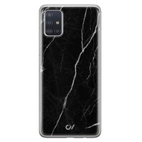 Casevibes Samsung Galaxy A51 hoesje siliconen - Marble Noir