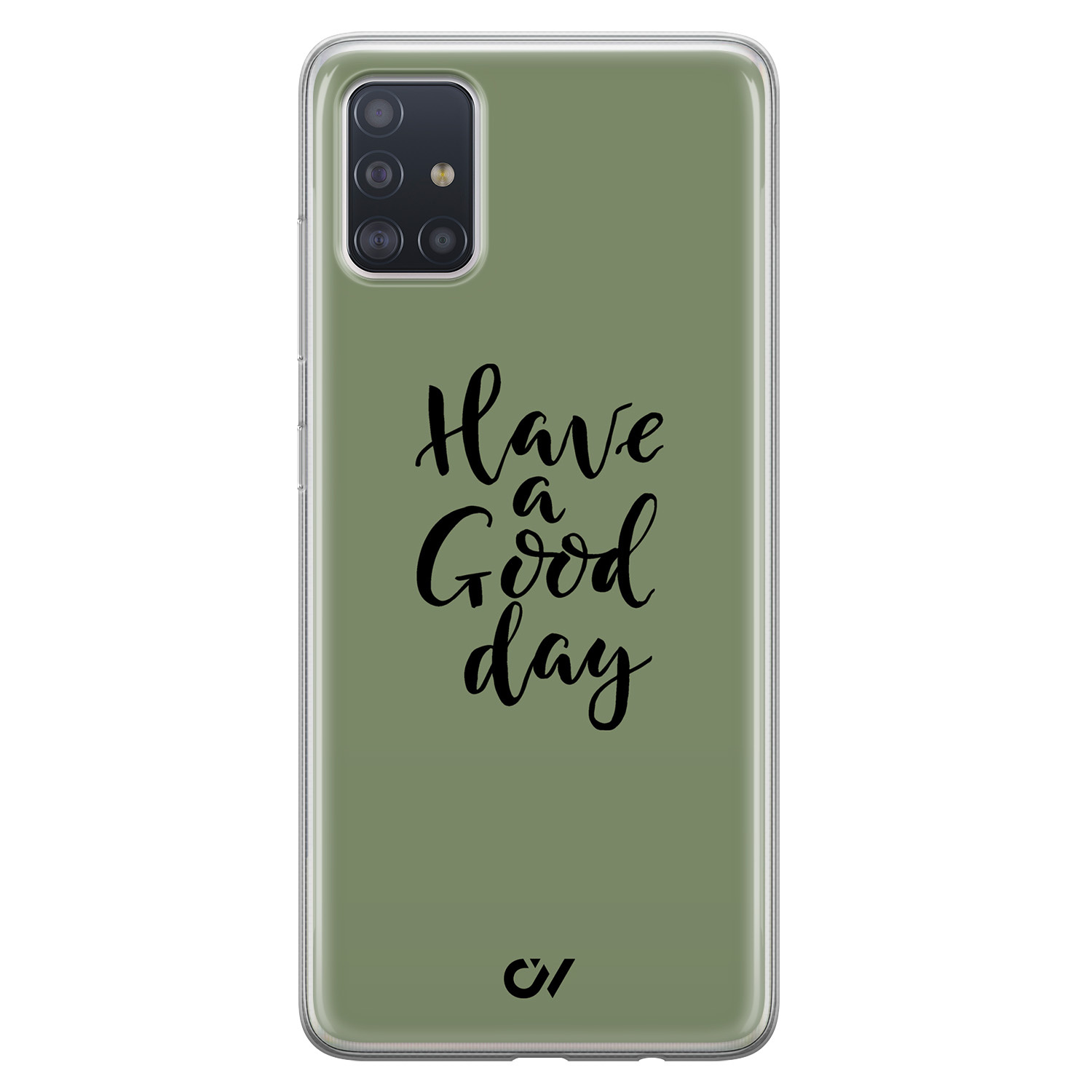 Casevibes Samsung Galaxy A51 hoesje siliconen - Good Day