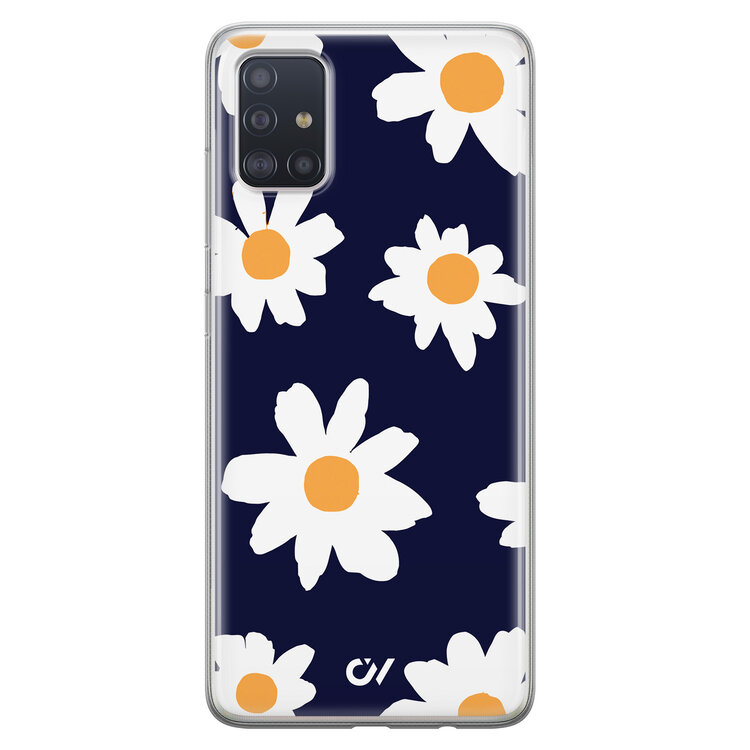 Casevibes Samsung Galaxy A51 hoesje siliconen - Sweet Daisies