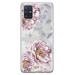Casevibes Samsung Galaxy A51 hoesje siliconen - Floral Print