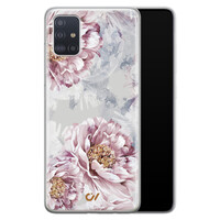 Casevibes Samsung Galaxy A51 hoesje siliconen - Floral Print