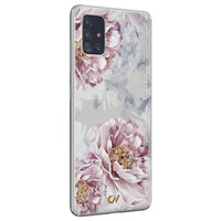 Casevibes Samsung Galaxy A51 hoesje siliconen - Floral Print