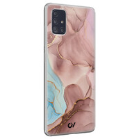 Casevibes Samsung Galaxy A51 hoesje siliconen - Marble Clouds