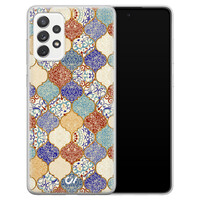 Casevibes Samsung Galaxy A52 hoesje siliconen - Vintage Ceramic Tiles