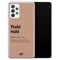 Casevibes Samsung Galaxy A52 hoesje siliconen - Wabi Sabi