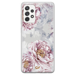 Casevibes Samsung Galaxy A52 hoesje siliconen - Floral Print