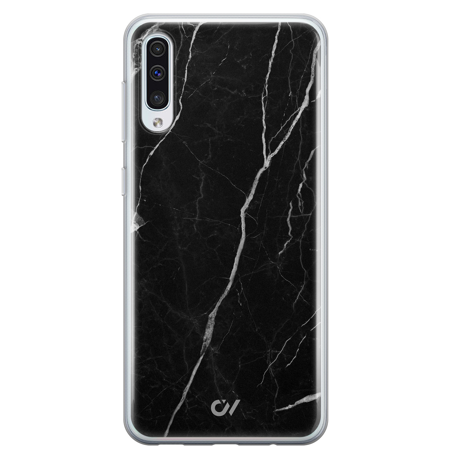 Casevibes Samsung Galaxy A50 hoesje siliconen - Marble Noir