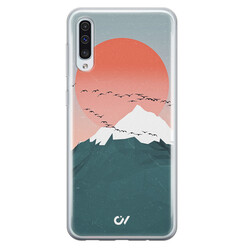 Casevibes Samsung Galaxy A50 hoesje siliconen - Mountain Birds