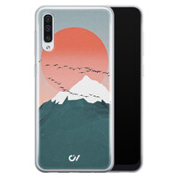 Casevibes Samsung Galaxy A50 hoesje siliconen - Mountain Birds