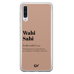 Casevibes Samsung Galaxy A50 hoesje siliconen - Wabi Sabi