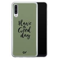 Casevibes Samsung Galaxy A50 hoesje siliconen - Good Day