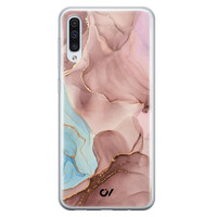 Casevibes Samsung Galaxy A50 hoesje siliconen - Marble Clouds
