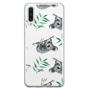 Casevibes Samsung Galaxy A50 hoesje siliconen - Koala Print