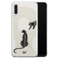 Casevibes Samsung Galaxy A50 hoesje siliconen - Wild Cats