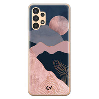 Casevibes Samsung Galaxy A13 4G hoesje siliconen - Landscape Rosegold