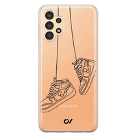 Casevibes Samsung Galaxy A13 4G hoesje siliconen - Sneakers