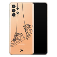 Casevibes Samsung Galaxy A13 4G hoesje siliconen - Sneakers