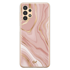 Casevibes Samsung Galaxy A13 4G hoesje siliconen - Rose Marble