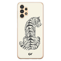 Casevibes Samsung Galaxy A13 4G hoesje siliconen - Chinese Tijger