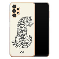 Casevibes Samsung Galaxy A13 4G hoesje siliconen - Chinese Tijger