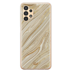 Casevibes Samsung Galaxy A13 4G hoesje siliconen - Golden Marble