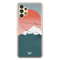 Casevibes Samsung Galaxy A13 4G hoesje siliconen - Mountain Birds