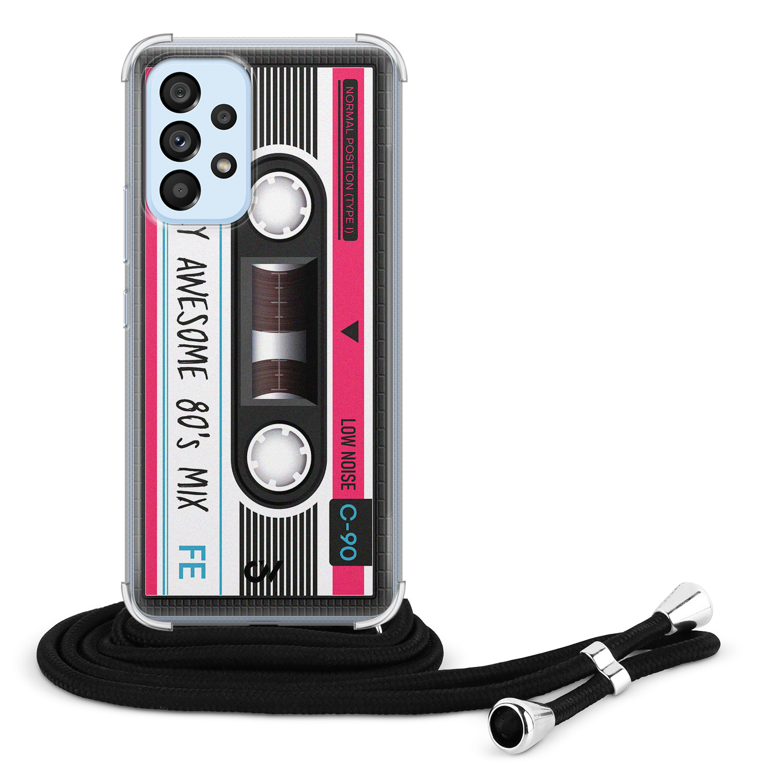 Casevibes Samsung Galaxy A53 hoesje met koord - Cassette