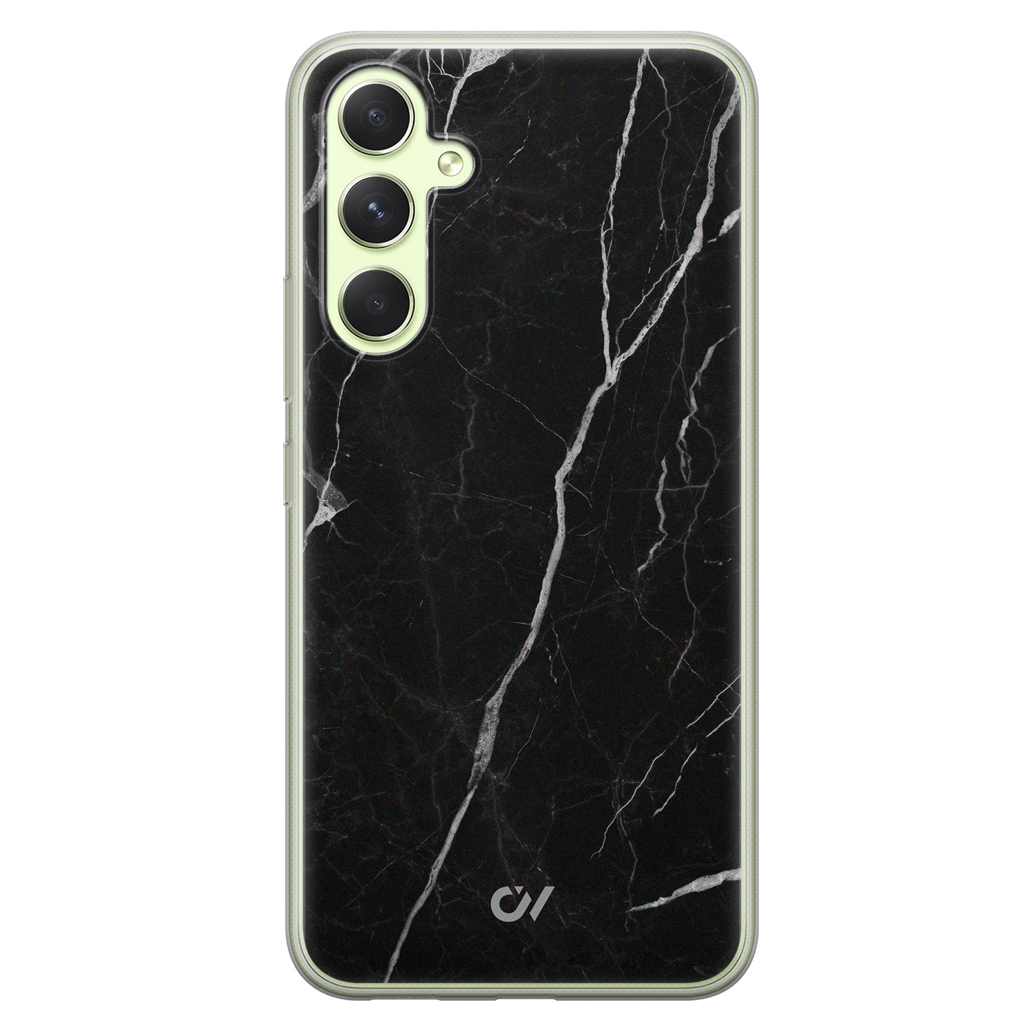 Casevibes Samsung Galaxy A54 hoesje siliconen - Marble Noir