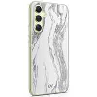 Casevibes Samsung Galaxy A54 hoesje siliconen - Marble Ivory